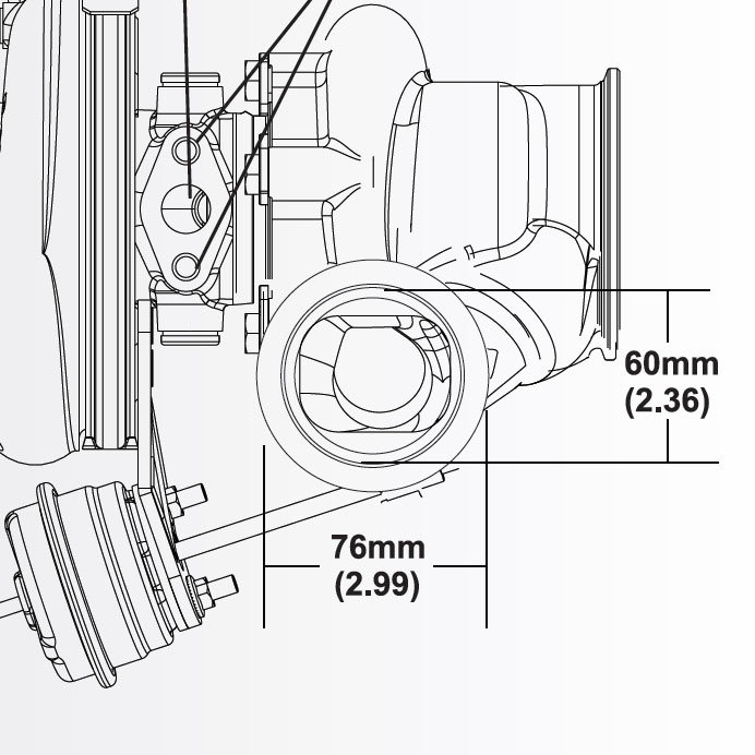 Kit V-Band Kit Inlet Borg Warner EFR