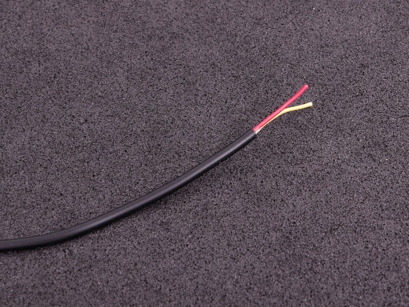 Câble EGT (2 cœurs) Noir KX-PVC