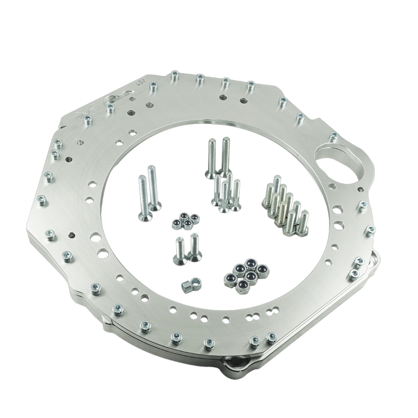 PMC Trousse d'adaptation GM Chevrolet V8 LS - BMW M57 / E46 S54 M3 - 184mm / 7.25"