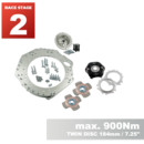 PMC RACE STAGE 2 GM Chevrolet LSX - BMW M57N HGU HGK / N54 - 184mm / 7.25" (P)