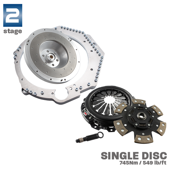 PMC STAGE 2 GM Chevrolet LS - Nissan 350Z Z33 370Z Z34 - 250mm / 9.84"
