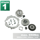 PMC STAGE 1 Ford Barra - BMW M57 - 240mm / 9.45"