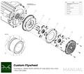PMC RACE STAGE Ford Barra - BMW M57N HGU HGK / N54 - 240mm / 9.45"
