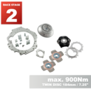PMC RACE STAGE 2 Ford Barra - BMW M57N HGD JGA HGA - 184mm / 7.25" (P)