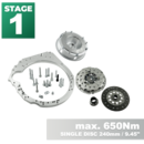 PMC STAGE 1 Honda K - BMW M57 / E46 S54 M3 - 240mm / 9.45"