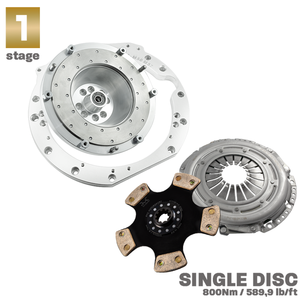 PMC RACE STAGE 1 Mercedes-Benz V8 M156 - BMW M57 / E46 S54 M3 - 240mm / 9.45"