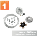 PMC RACE STAGE 1 Mercedes-Benz M113 - BMW M57 / E46 S54 M3 - 240mm / 9.45"