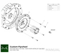 PMC Trousse d'adaptation Mercedes-Benz V12 M120 - BMW M57N HGU HGK / N54 - 240mm / 9.45"