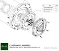 PMC Trousse d'adaptation Mercedes-Benz M112 M113 - BMW M57N HGD JGA - 240mm / 9.45"