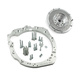 PMC Trousse d'adaptation Volvo T - BMW M57N HGU HGK / N54 - 240mm / 9.45"