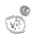 PMC Trousse d'adaptation Volvo T - BMW M57N HGD JGA HGA - 240mm / 9.45"