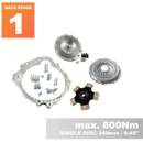 PMC RACE STAGE 1 Nissan RB - BMW M57 / E46 S54 M3 - 240mm / 9.45"
