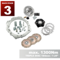 PMC RACE STAGE 3 Toyota JZ - BMW M57 / E46 S54 M3 - 184mm / 7.25" (S)