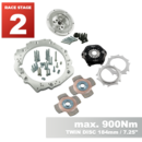 PMC RACE STAGE 2 Toyota JZ - BMW M57N HGU HGK / N54 - 184mm 7.25" (P)