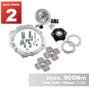 PMC RACE STAGE 2 Toyota JZ - BMW M50 S50 M52 S52 M54 - 184mm / 7.25" (S)