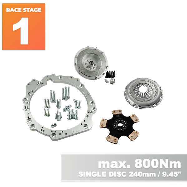 PMC RACE STAGE 1 Toyota UZ - BMW M57N HGD JGA - 240mm / 9.45"
