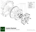 PMC Trousse d'adaptation Toyota UZ - Mazda RX-7 FD - 240mm / 9.45"