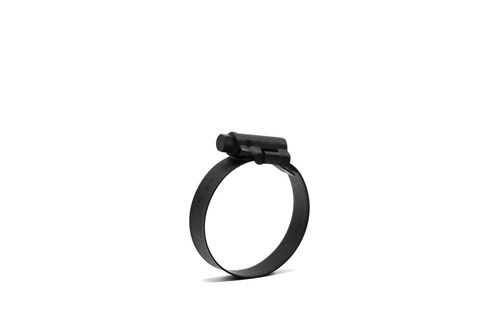 Mikalor Collier de serrage 80-100mm/12mm Le noir, Titane
