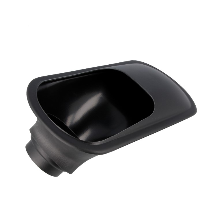 Inlet 63 + 76mm Noir