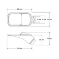 Inlet 63 + 76mm Noir