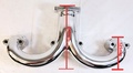 Headers Small Block Chevy (SBC) Chrome Rams horn