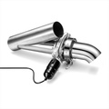 Soupape de coupure d'échappement 4" (102mm) - KIT
