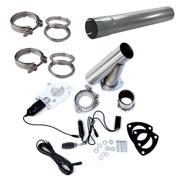 Soupape de coupure d'échappement 4" (102mm) - KIT