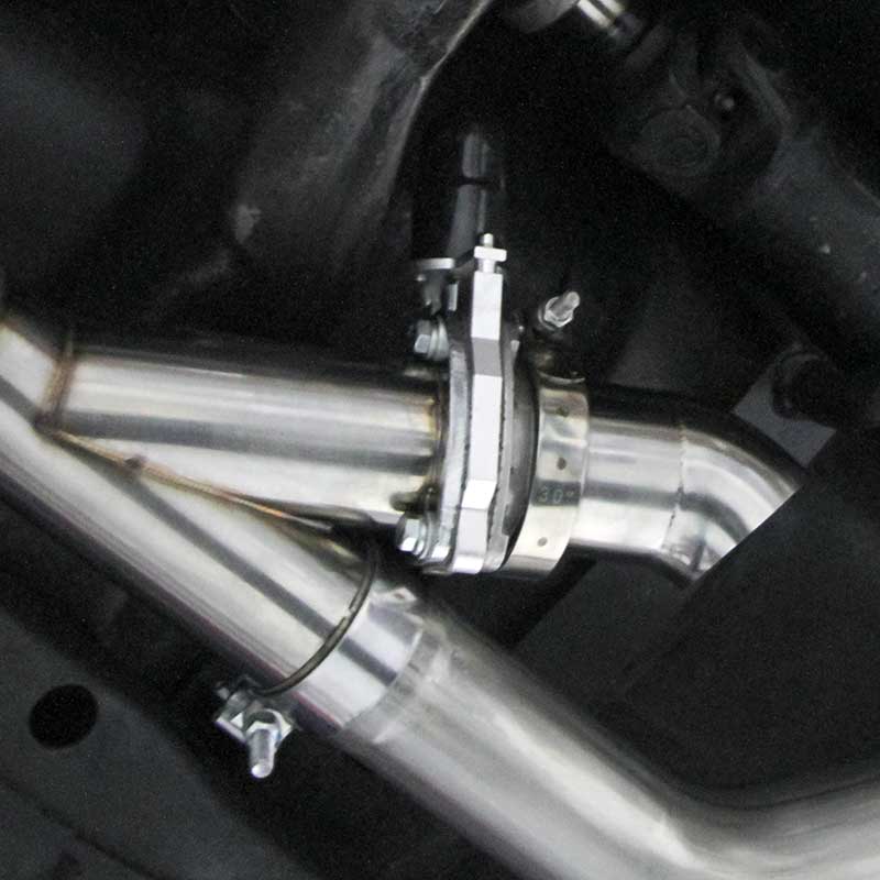 Soupape de coupure d'échappement 4" (102mm) - KIT