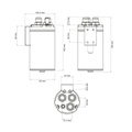 Nuke Réservoir de récupération d'huile 0.75L (AN10)