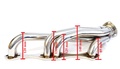 Headers Small Block Chevy (SBC) Moyen Court