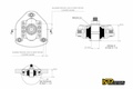IRP Plaques de carrossage réglables pour combinés filetés BMW E30, E34