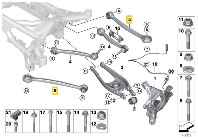 IRP Barre De Camber Réglables Arrière BMW F87 M2, F80 M3, F83 M4 (Ver. 1)