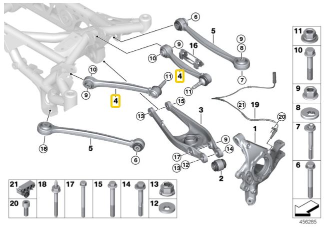 IRP Barre De Camber Réglables Arrière BMW F87 M2, F80 M3, F83 M4 (Ver. 2)