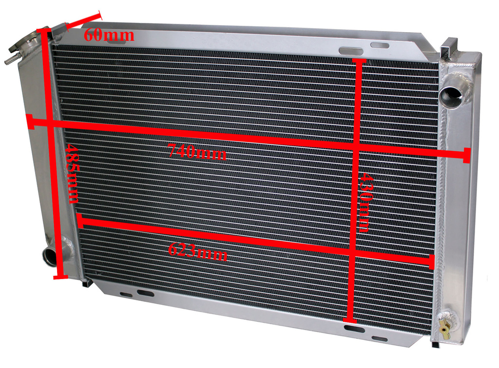 Radiateur Ford Mustang V8 79-93