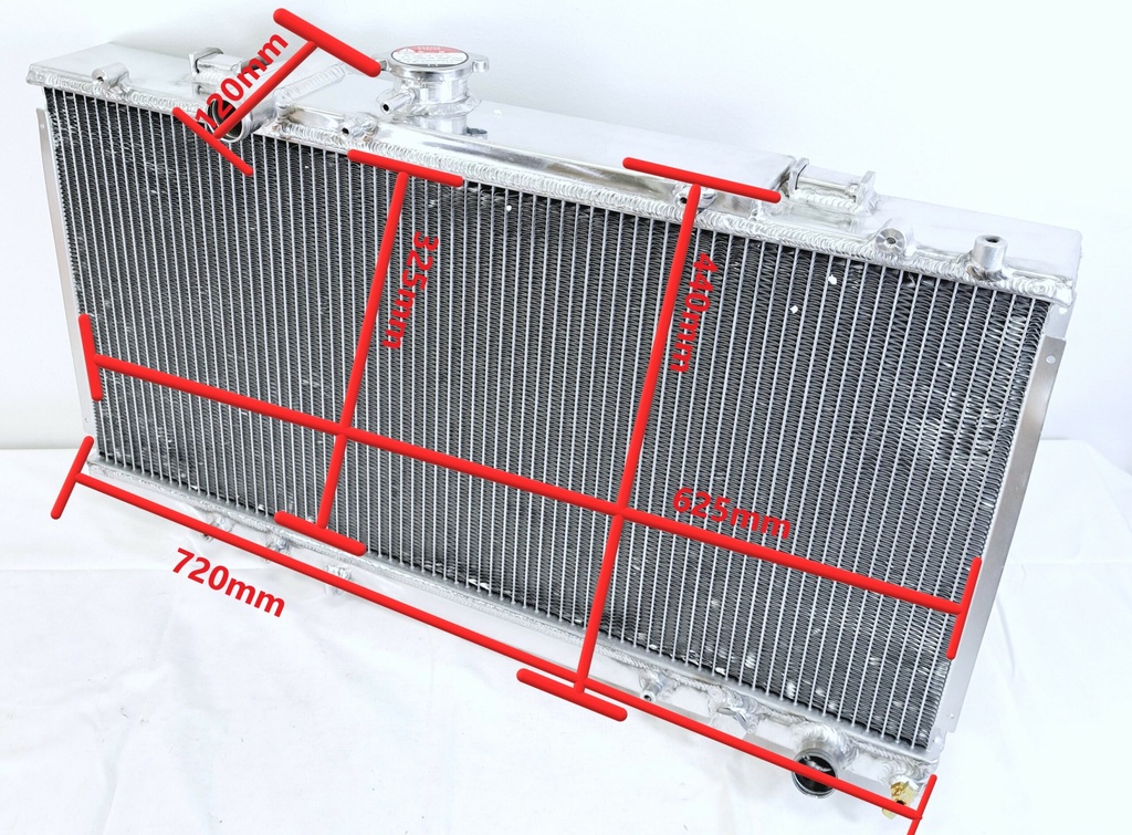 Radiateur Toyota Celica GT4 89-93