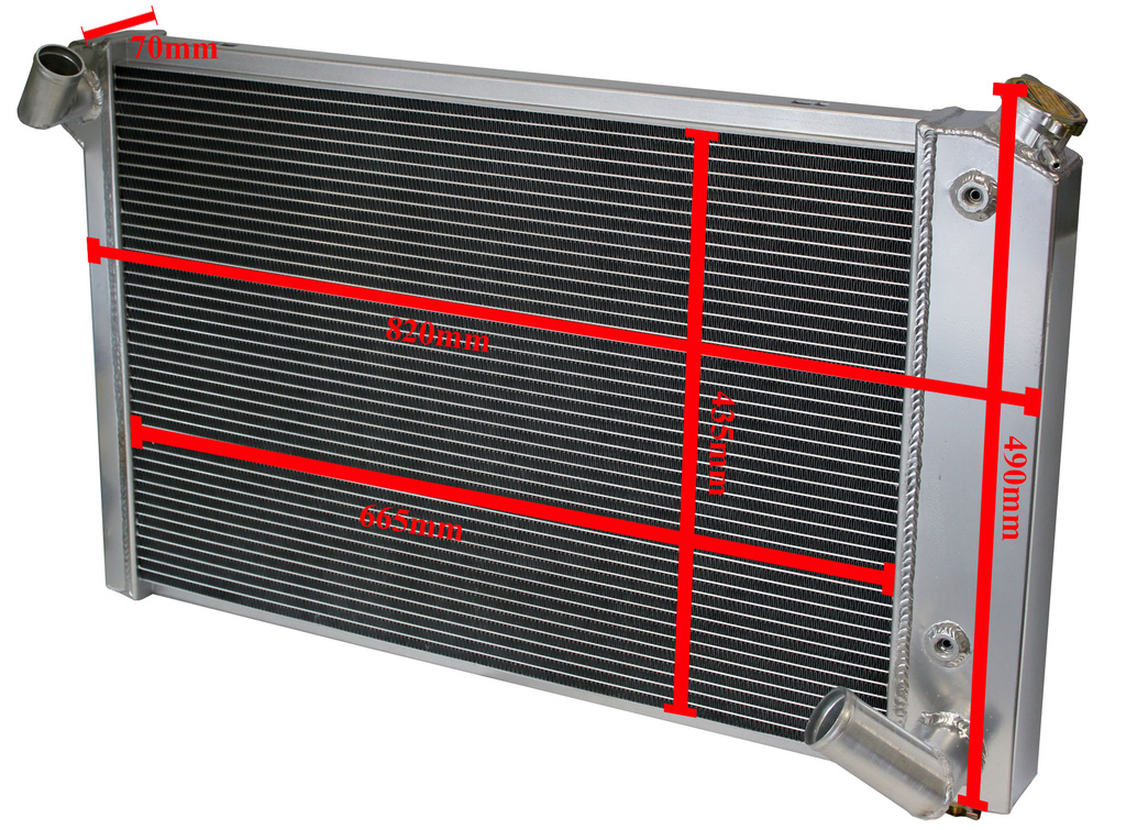 DEMO Radiateur Corvette 69-72