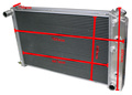 Radiateur Chevrolet Camaro 70-81, Pick up