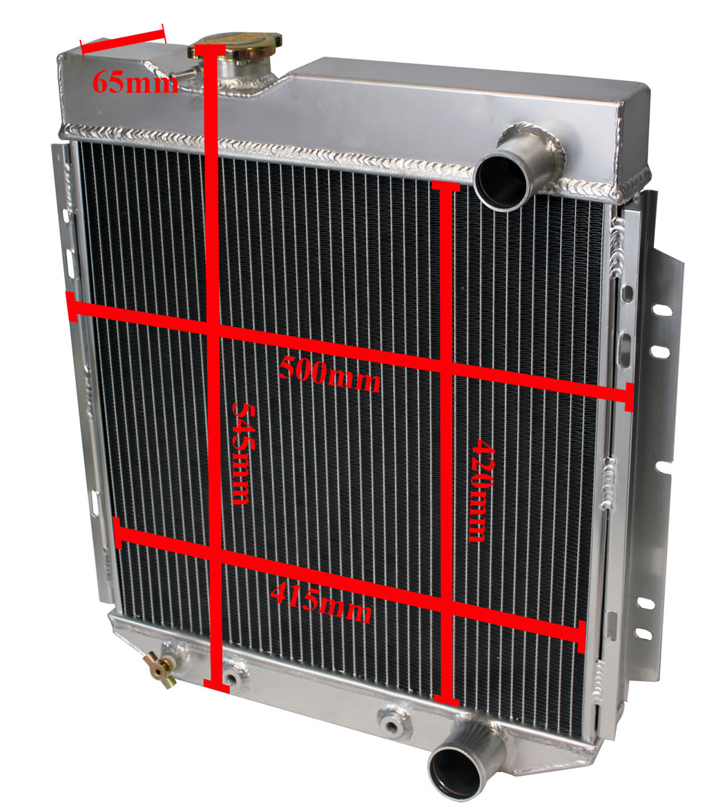 Radiateur Ford Mustang 64-66, Falcon, Ranchero 62-65