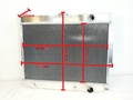 Radiateur Chevrolet Biscayne, Impala, Bel Air 59-64