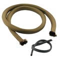 Gaine de protection thermique tressée en Titanium