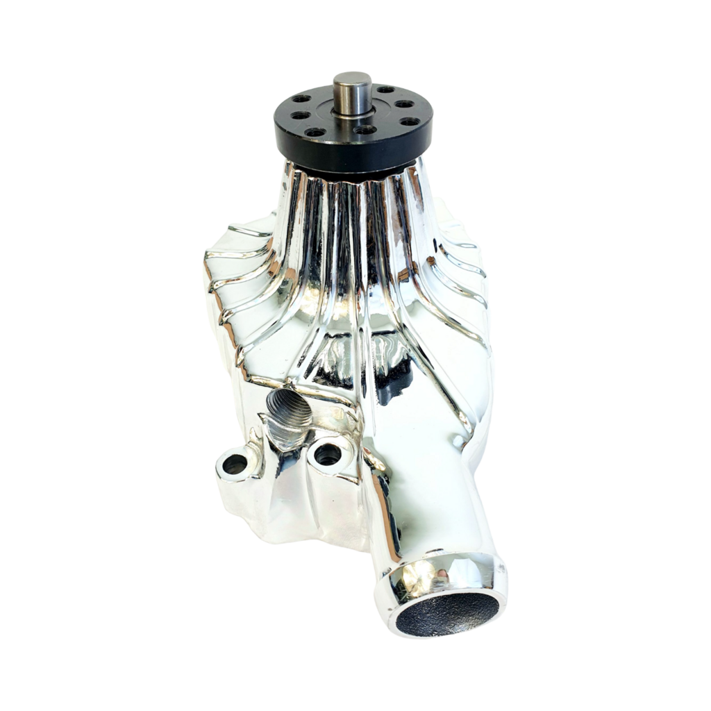 Pompe à eau Chevrolet Small Block Chrome Rib