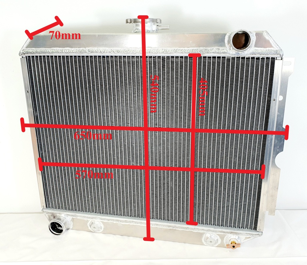 Radiateur Dodge, Plymouth 68-74