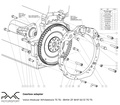 Adapter Kit Volvo Modular Whiteblock T5 T6 - BMW ZF 8HP 50 51 70 75