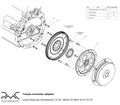 Adapter Kit Volvo Modular Whiteblock T5 T6 - BMW ZF 8HP 50 51 70 75