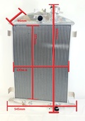 Radiateur A-Ford 30-31 - Chevrolet