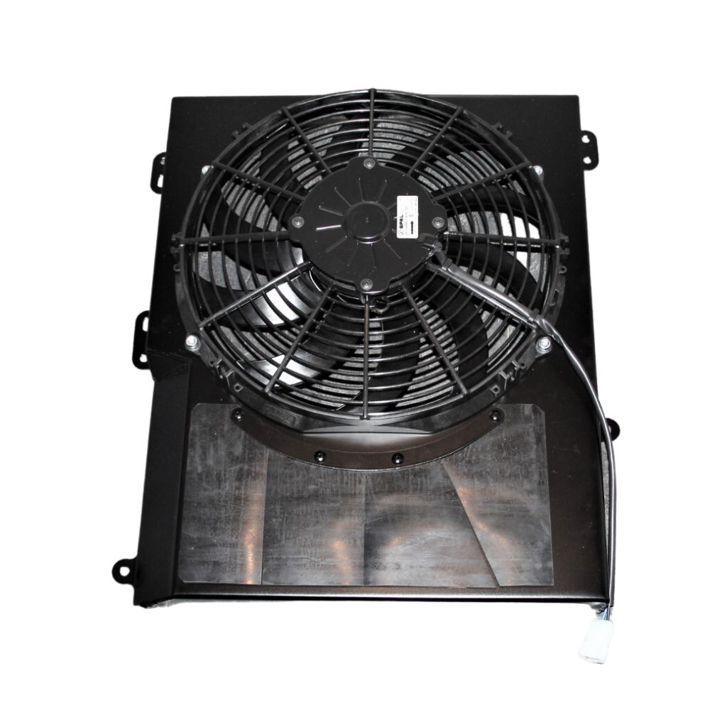 Cache radiateur pour Audi s2/rs2 avec ventilateur Spal