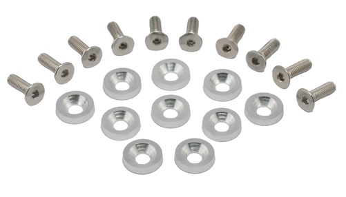 Rondelle encastrée avec vis / JDM Fender washer Argent