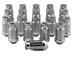 Ecrou de roue Aluminium Argenté M12x1,25 (50mm)