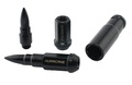 Ecrou de roue Aluminium Noir M12x1,25
