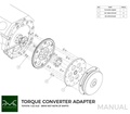Adaptateur convertisseur de couple PMC BMW ZF 8HP 8HP70 8HP50 - Toyota Lexus V8 UZ 1UZ 3UZ